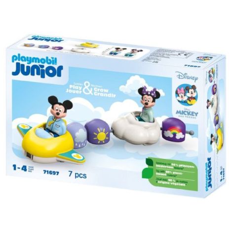 Playmobil Junior Disney - Zborul lui Mickey si Minnie printre nori - poza 3