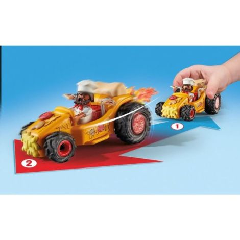 Playmobil - Kart pullback pizza - poza 1