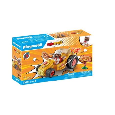 Playmobil - Kart pullback pizza - poza 2