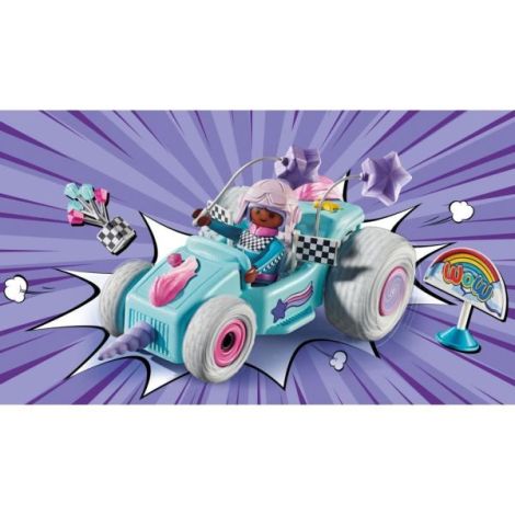 Playmobil - Kart pullback unicorn - poza 4