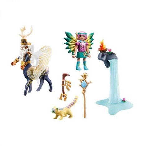 Playmobil - Knight Fairy Hildi Si Abjatus - poza 2