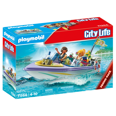 Playmobil - Luna De Miere Cu Barca De Viteza - poza 1