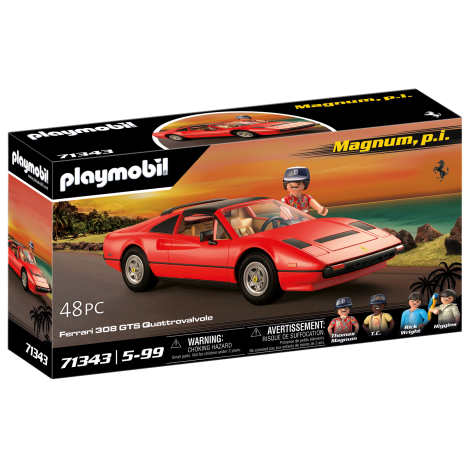 PLAYMOBIL - MAGNUM FERRARI 308 - poza 1