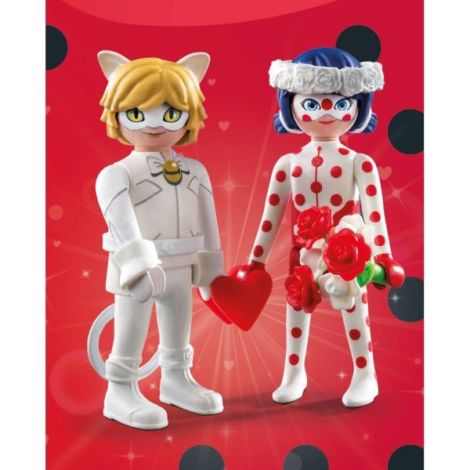 Playmobil - Miraculous Nunta visurilor cu Ladybug si Cat Noir - poza 4