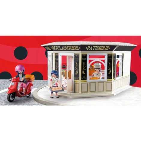 Playmobil - Miraculous Plimbare cu scuterul prin Paris - poza 5
