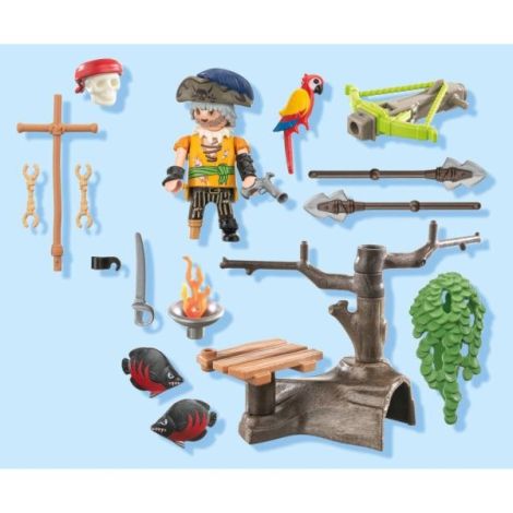 Playmobil - Pirat Playmobil cu balista - poza 5