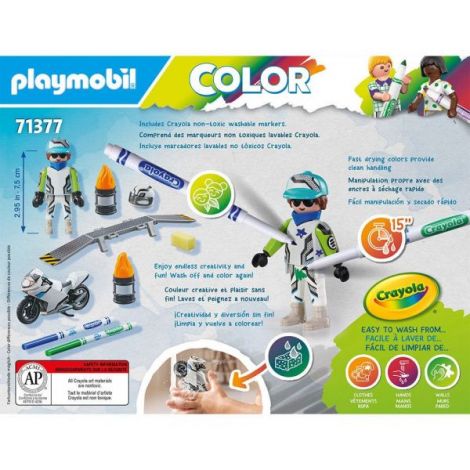 Playmobil - Playmobil Color Motocicleta - poza 5