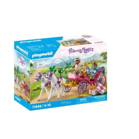 Playmobil - Plimbarea cuplului regal cu caleasca Playmobil - poza 2