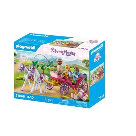 Playmobil - Plimbarea cuplului regal cu caleasca Playmobil - poza 3