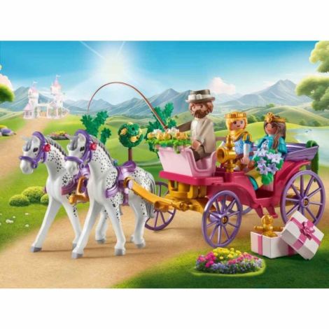 Playmobil - Plimbarea cuplului regal cu caleasca Playmobil - poza 4