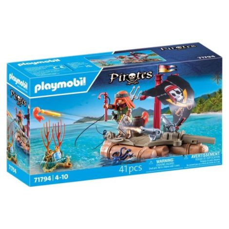 Playmobil - Pluta piratilor cu comoara Playmobil - poza 2