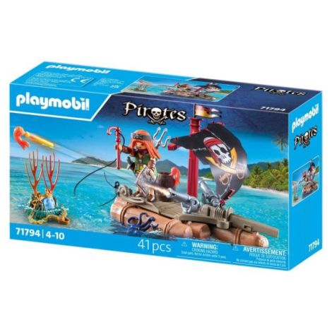 Playmobil - Pluta piratilor cu comoara Playmobil - poza 3