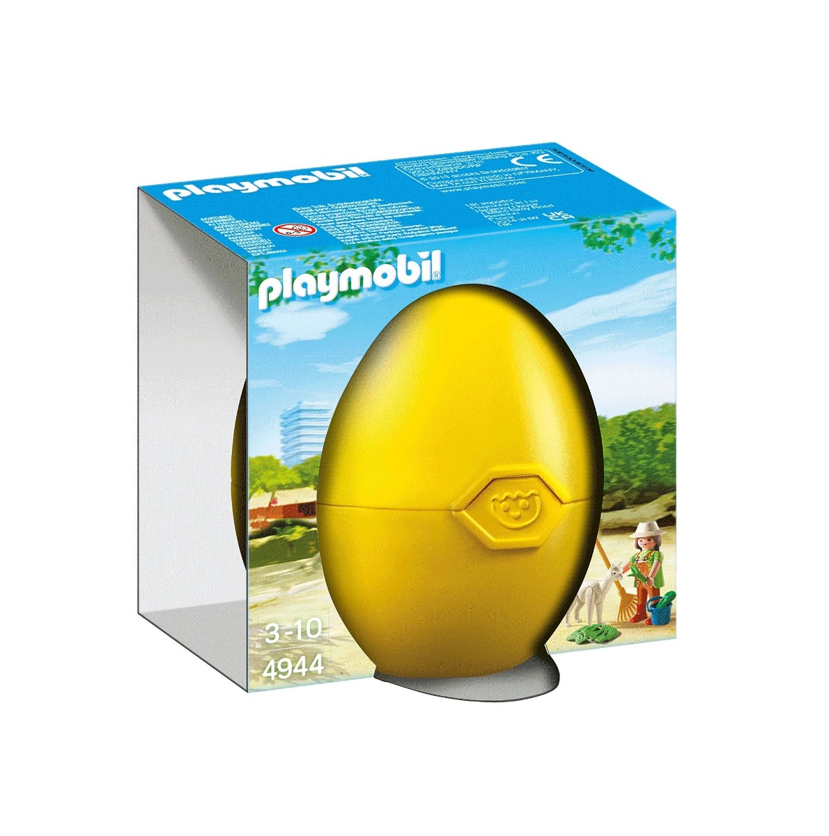 Playmobil PM4944 Pusculita Ou Ingrijitor Zoo Cu Alpaca - poza 1