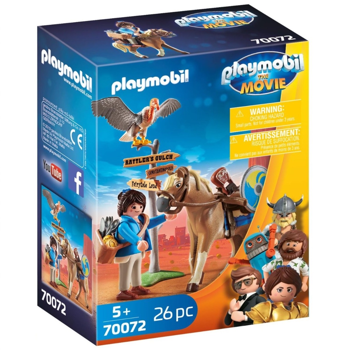 Playmobil PM70072 Marla Cu Cal - poza 1