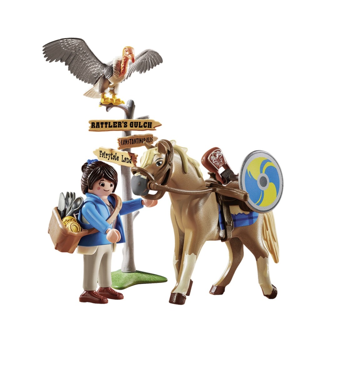 Playmobil PM70072 Marla Cu Cal - poza 3