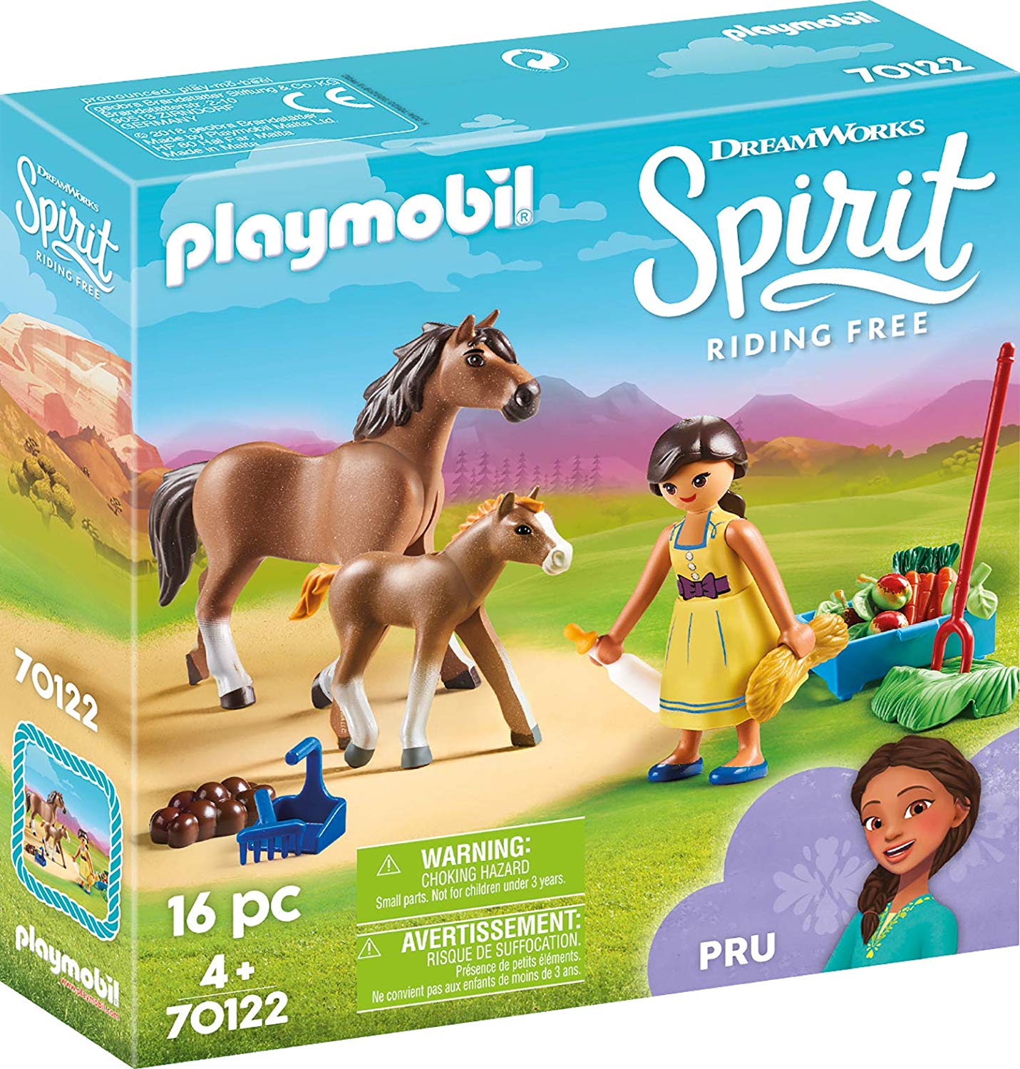 Playmobil PM70122 Pru cu cal si manz - poza 1