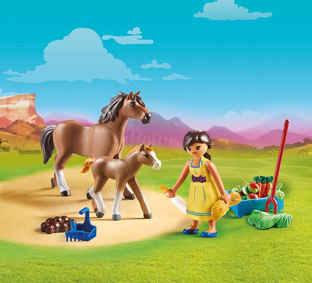 Playmobil PM70122 Pru cu cal si manz - poza 3