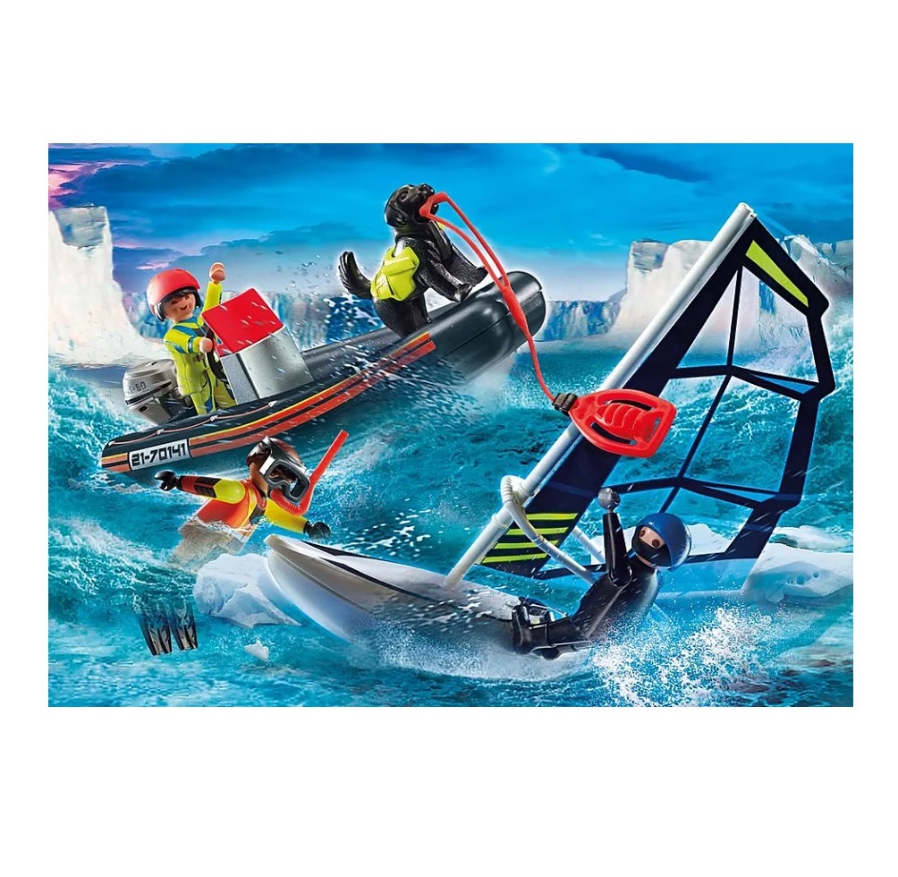 Playmobil PM70141 Echipa de salvare cu caine - poza 2