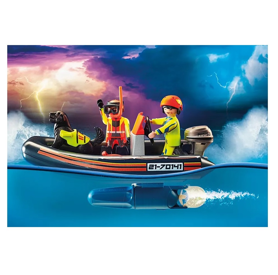 Playmobil PM70141 Echipa de salvare cu caine - poza 4