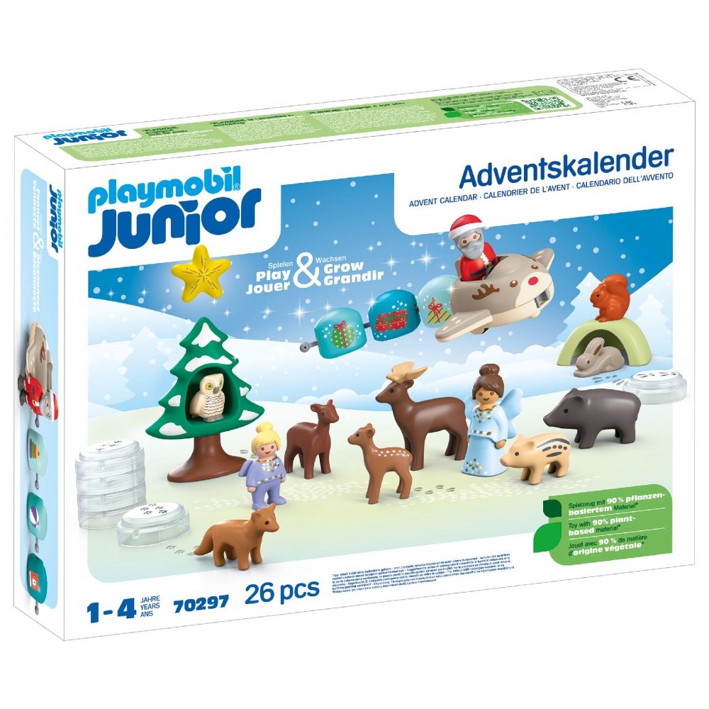 Playmobil PM70297 Junior Calendar Zapada de Craciun - poza 1