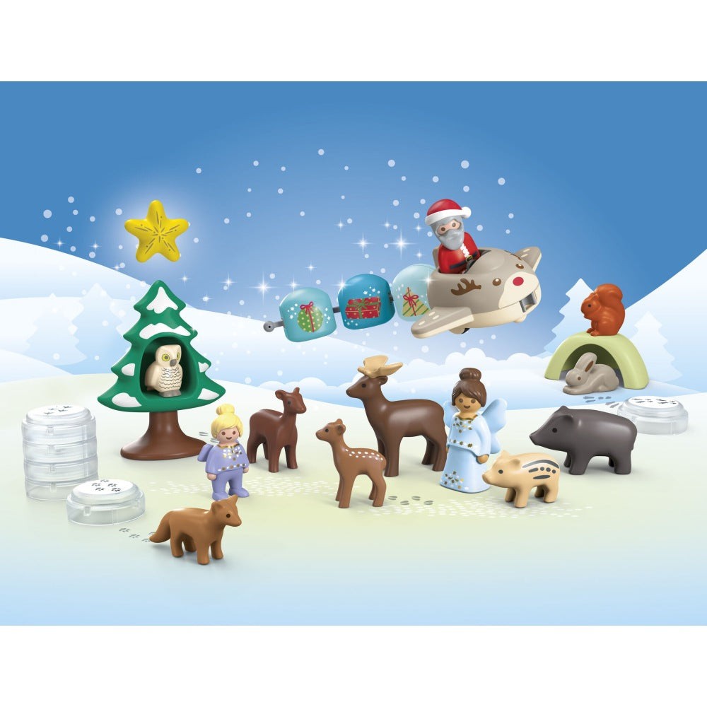Playmobil PM70297 Junior Calendar Zapada de Craciun - poza 2