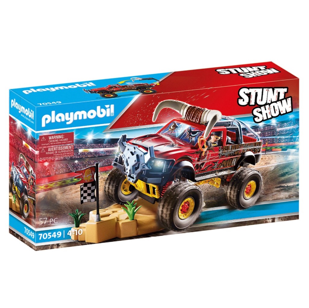 Playmobil PM70549 Stunt Show Monster Truck Taur - poza 1