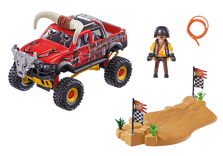 Playmobil PM70549 Stunt Show Monster Truck Taur - poza 2