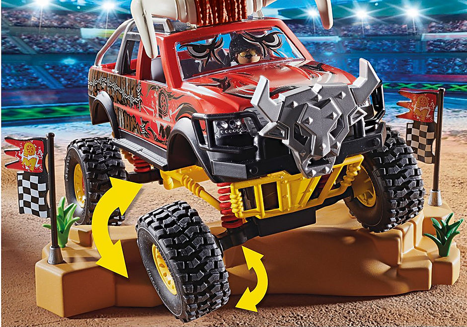 Playmobil PM70549 Stunt Show Monster Truck Taur - poza 3