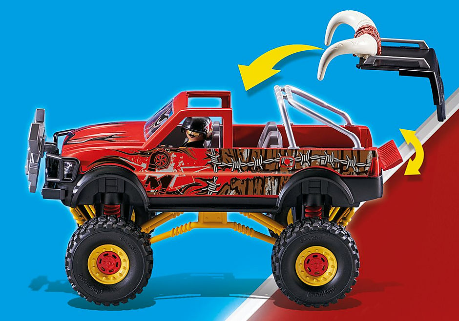 Playmobil PM70549 Stunt Show Monster Truck Taur - poza 5