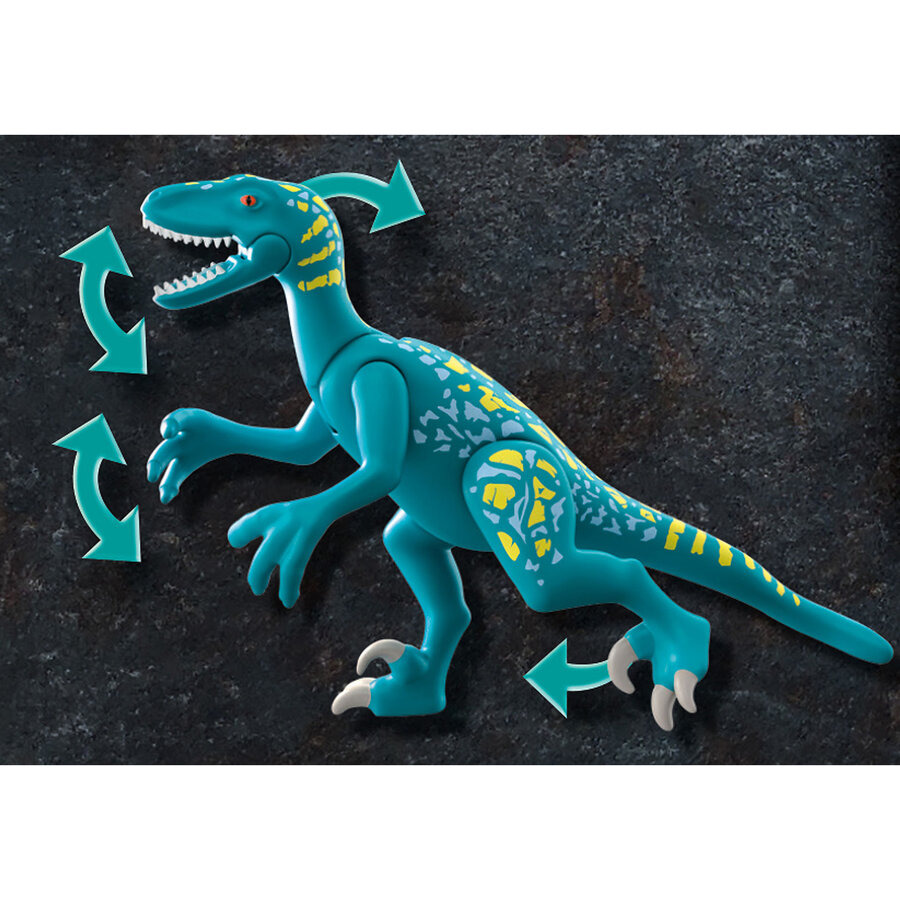 Playmobil PM70629 Deinonychus Gata de lupta - poza 3