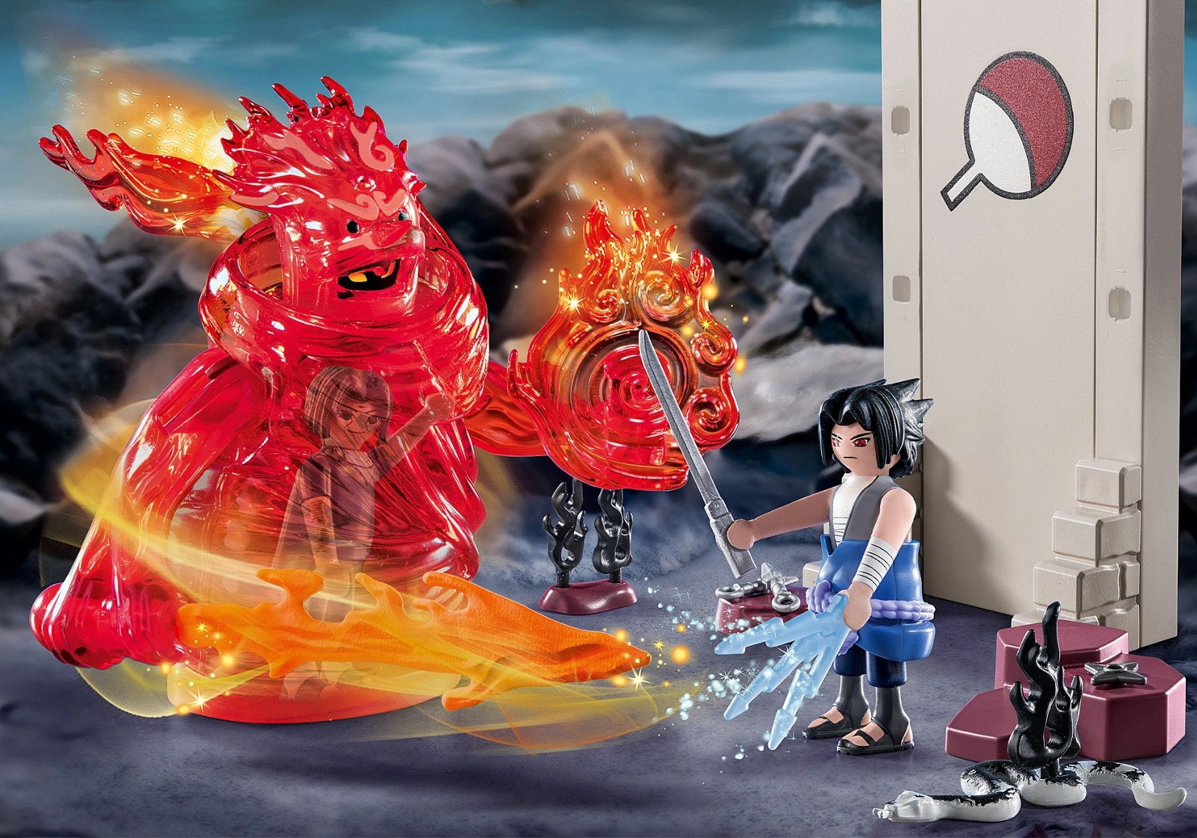Playmobil PM70666 Sasuke conta Itachi - poza 2