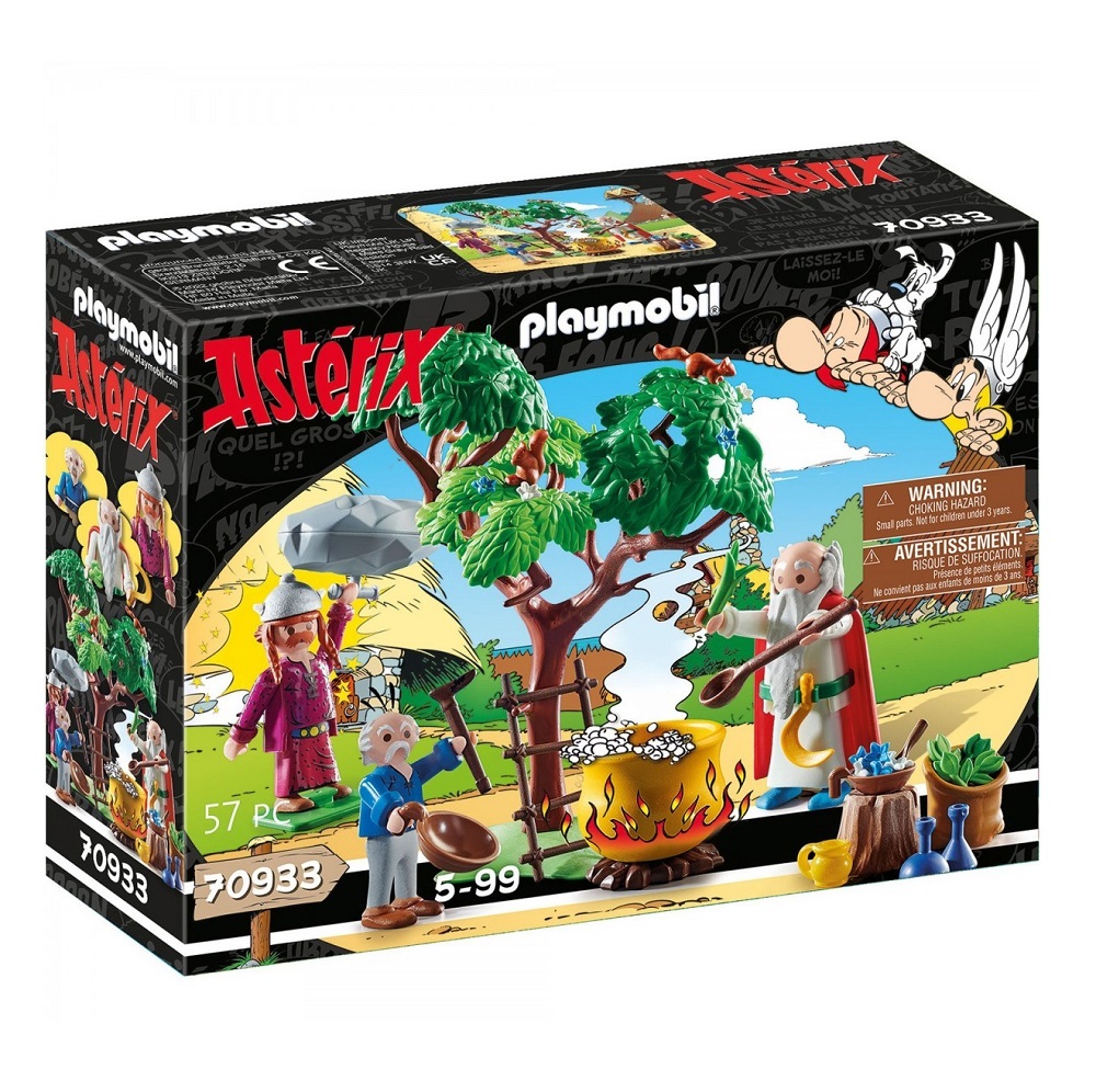 Playmobil PM70933 Asterix Si Obelix - Getafix cu Potiunea Magica - poza 1