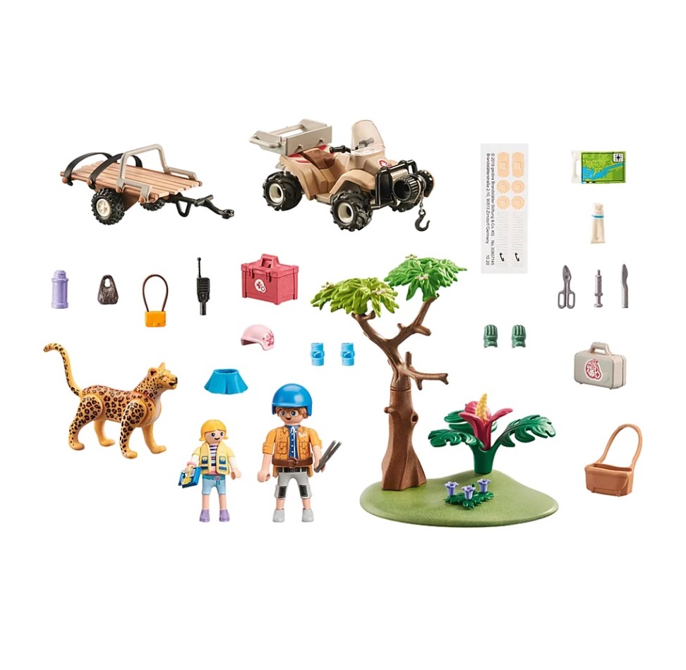 Playmobil PM71011 Vehicul pentru salvarea animalelor - poza 3