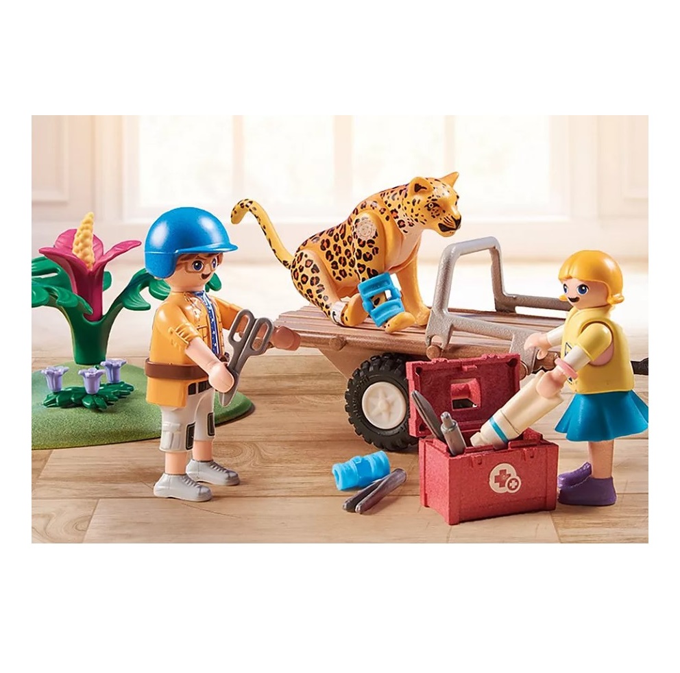 Playmobil PM71011 Vehicul pentru salvarea animalelor - poza 4
