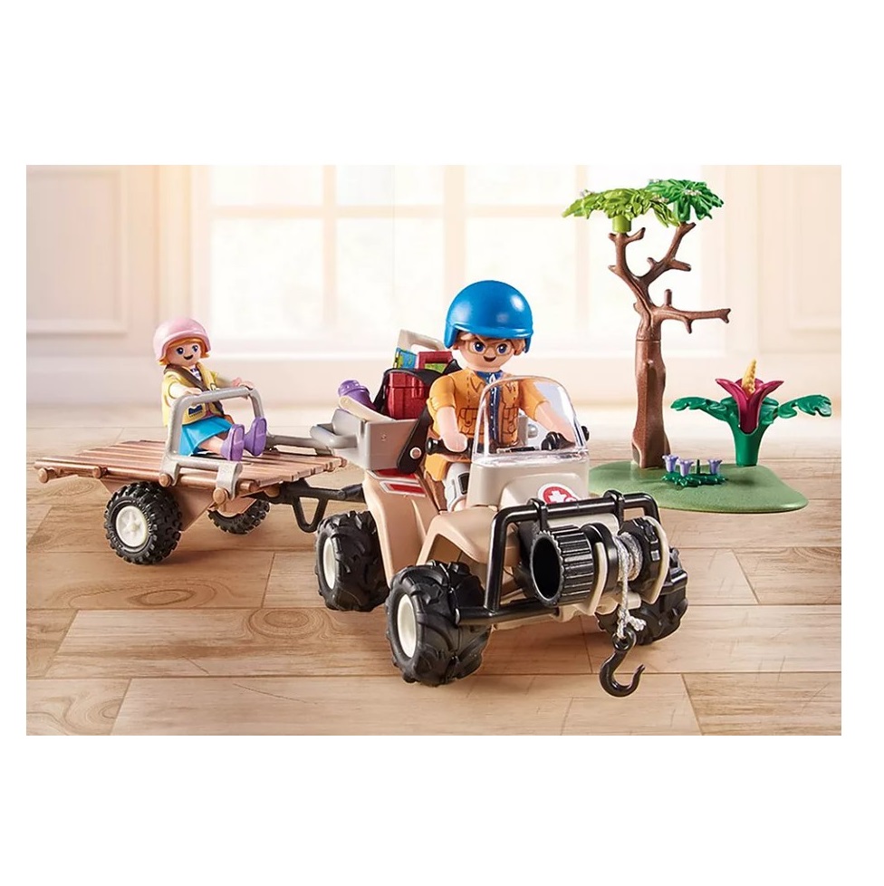 Playmobil PM71011 Vehicul pentru salvarea animalelor - poza 5