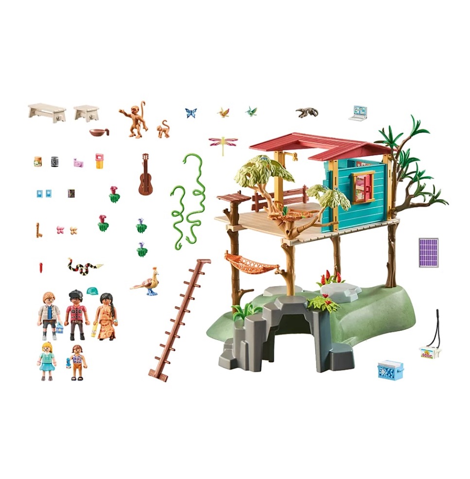 Playmobil PM71013 Casa din copac Wiltopia - poza 3