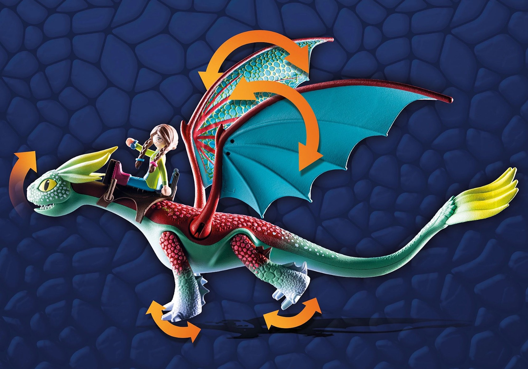 Playmobil PM71083 Dragons Feathers and Alex - poza 4