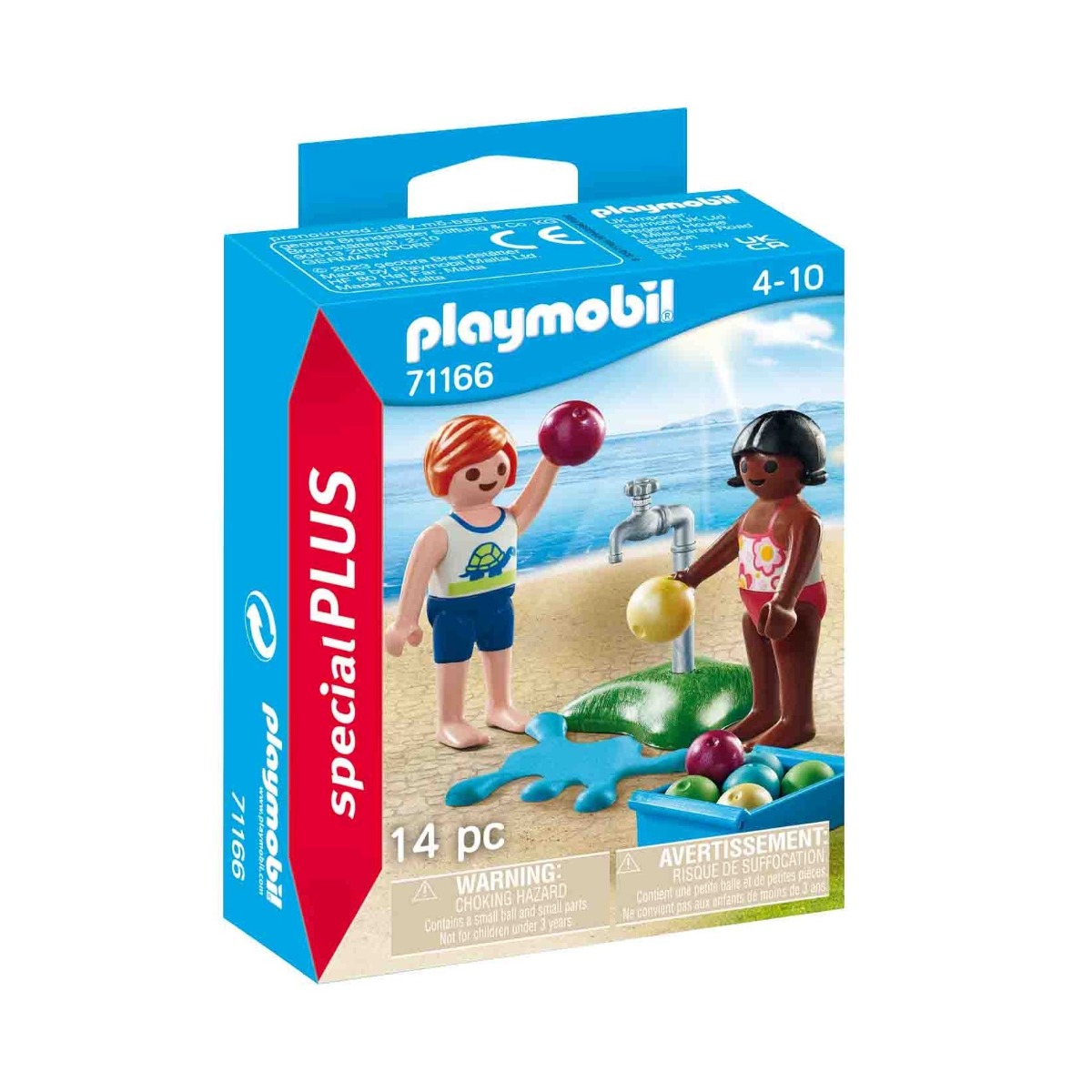 Playmobil PM71166 Figurine Copii Cu Baloane De Apa - poza 1