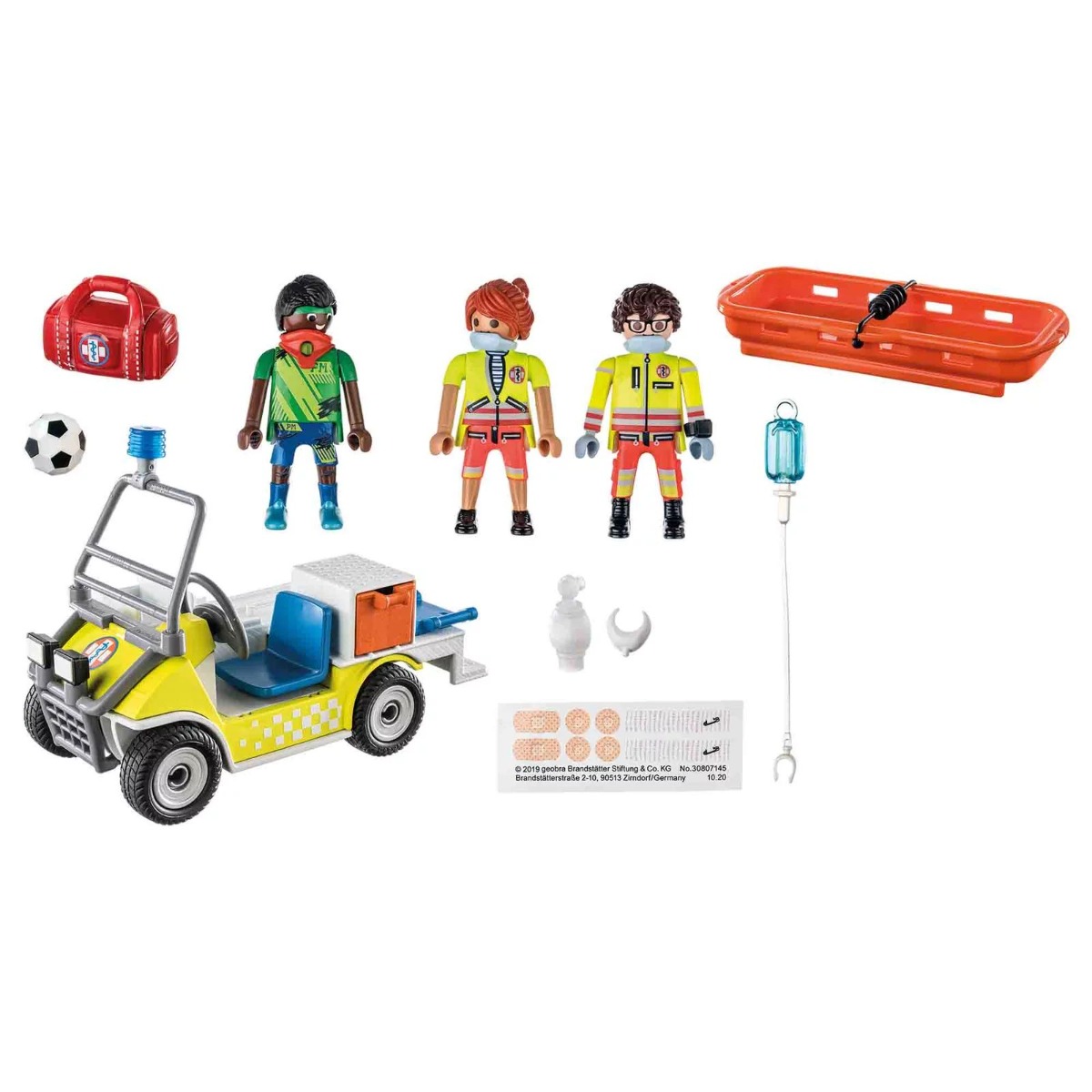 Playmobil PM71204 Vehicul Galben De Salvare - poza 2