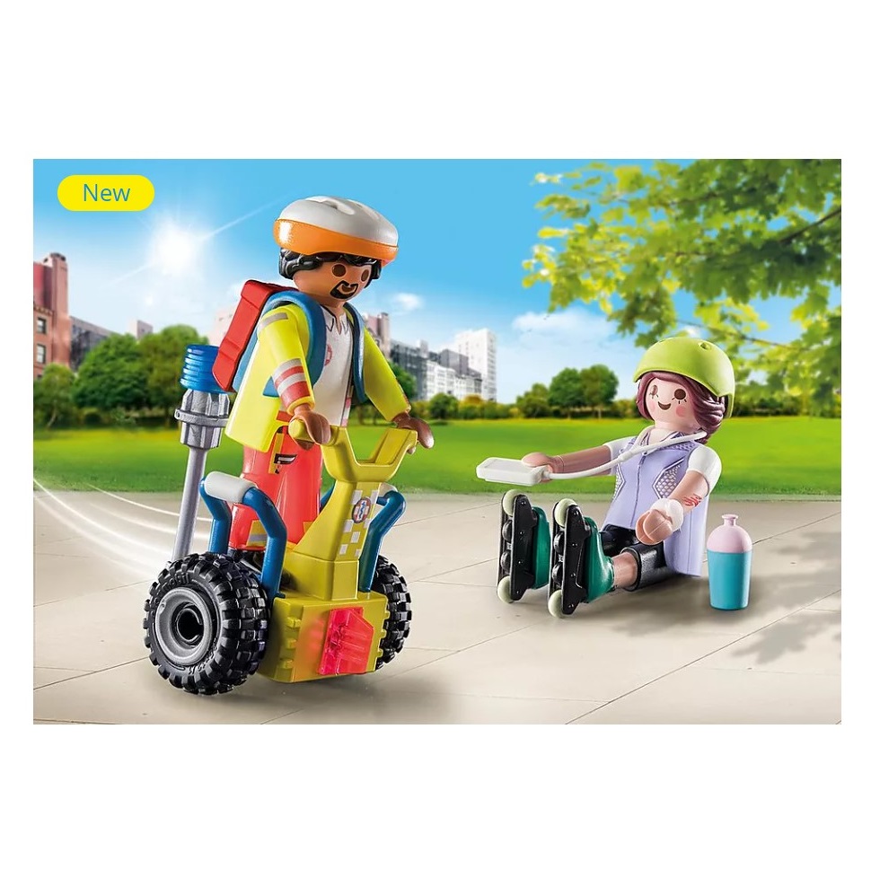 Playmobil PM71257 Set Salvator cu Masina de Echilibru - poza 2