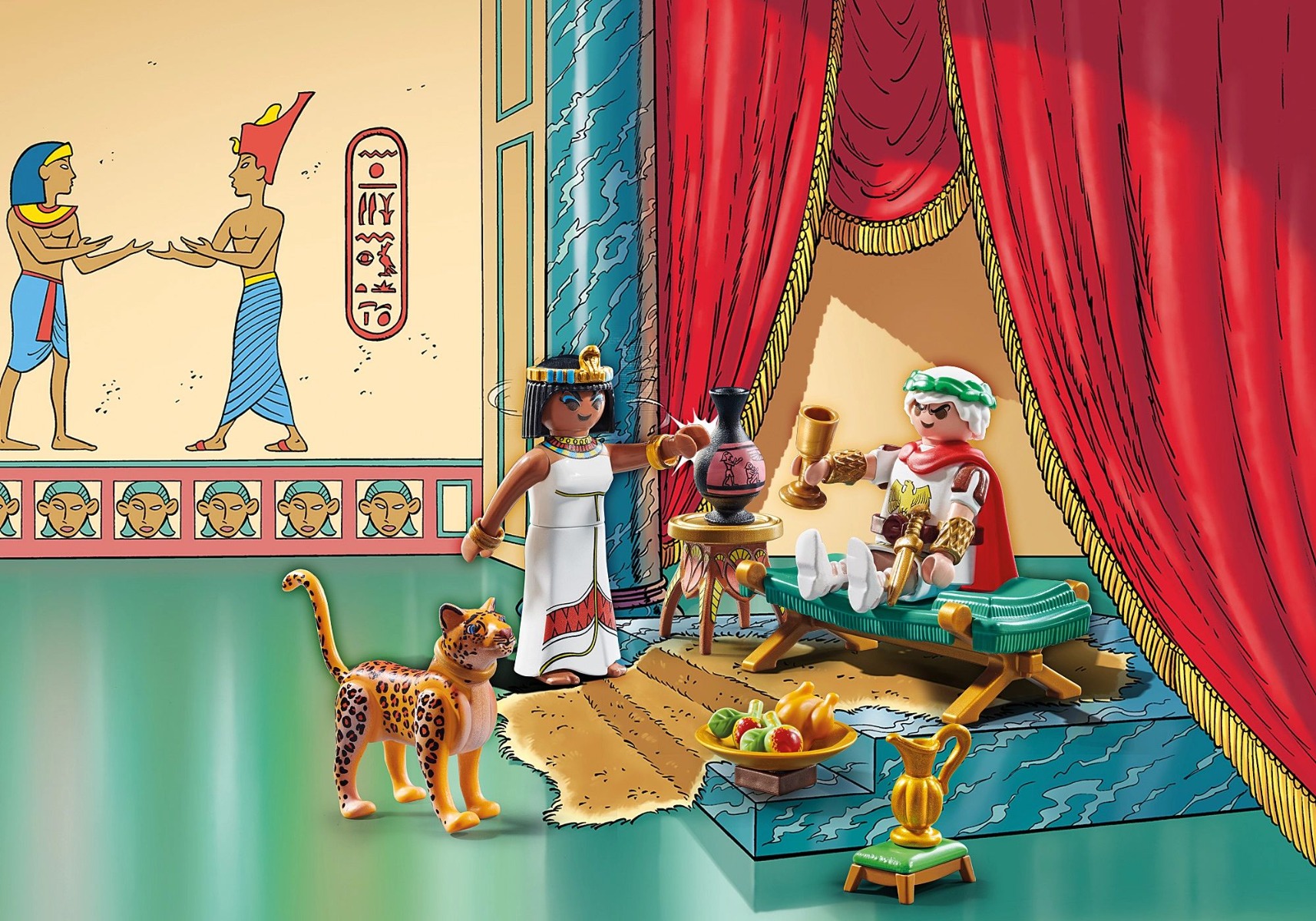 Playmobil PM71270 Asterix - Cezar si Cleopatra - poza 2