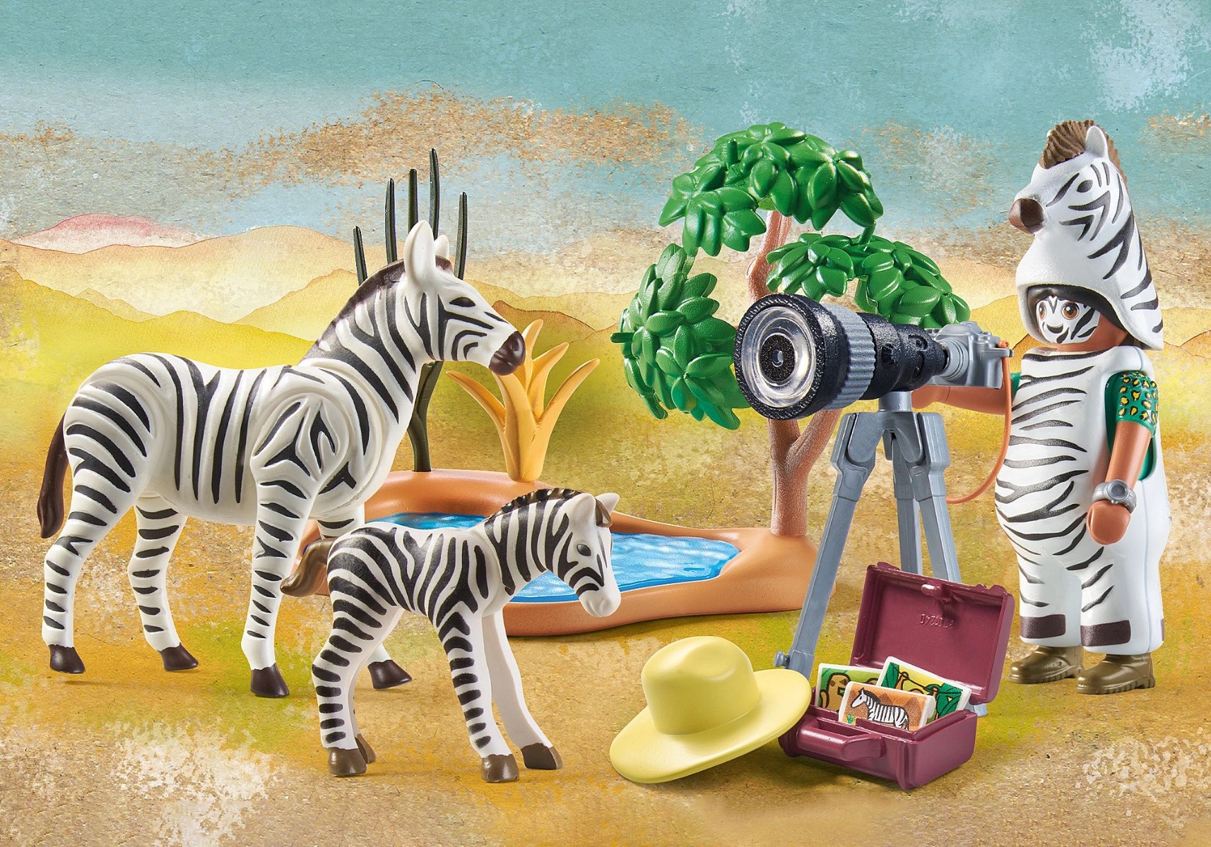 Playmobil PM71295 Fotograf si Zebre - poza 2