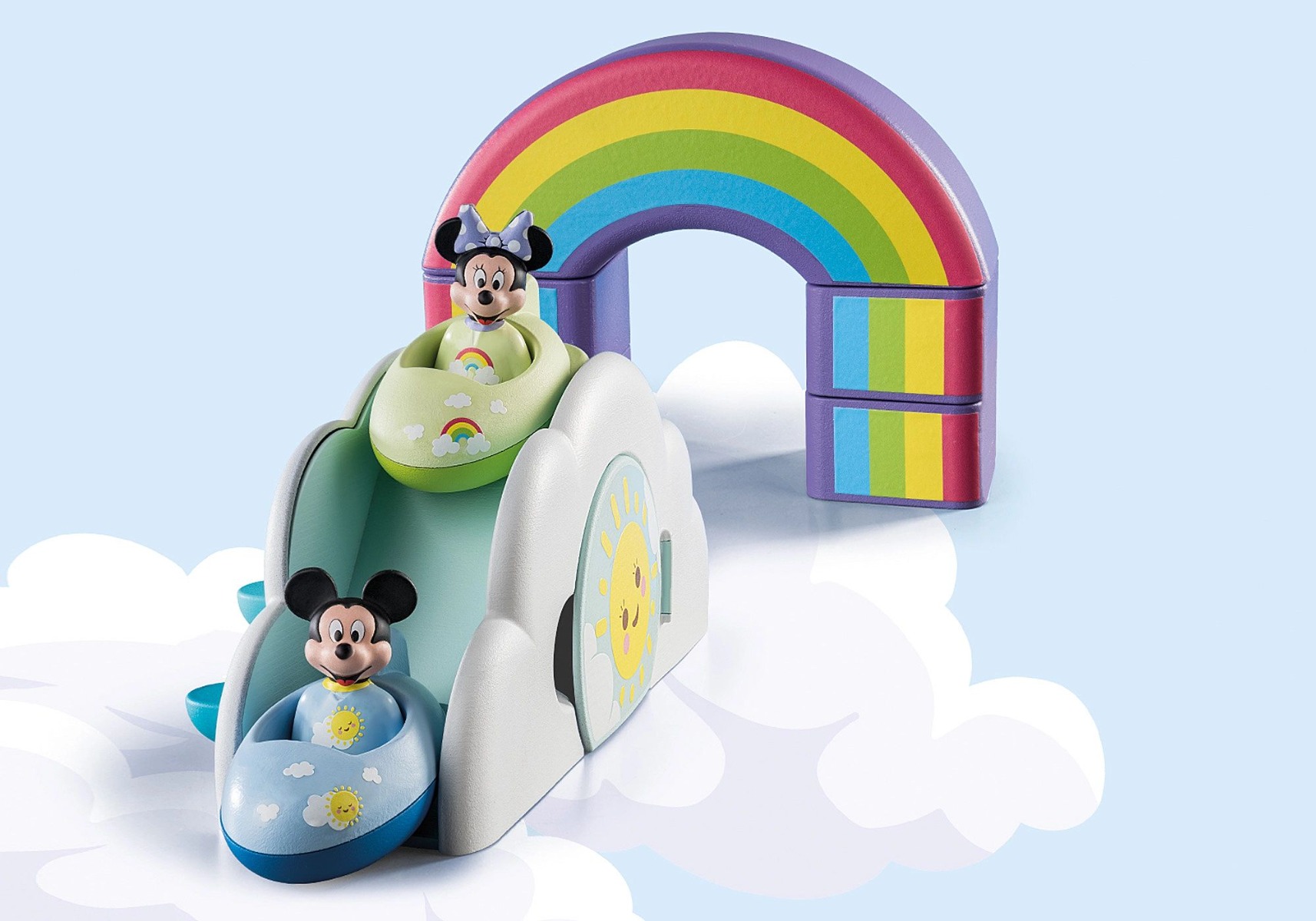 Playmobil PM71319 1.2.3 Disney casa din nori a lui Mickey si Minnie - poza 5