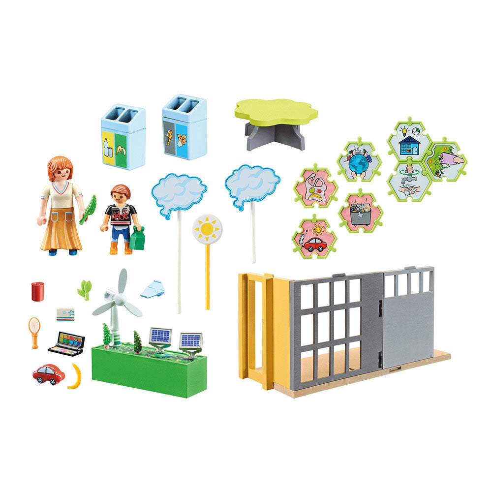 Playmobil PM71331 Clasa de stiinte climatice - poza 2