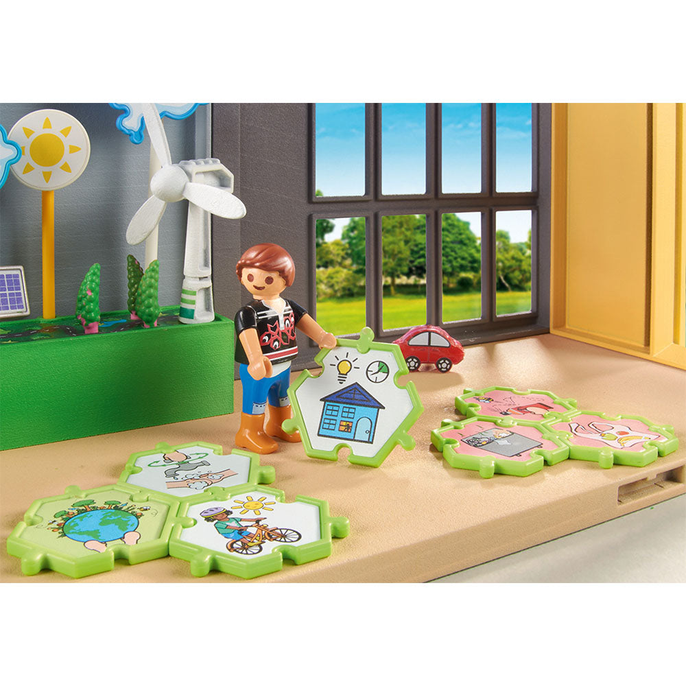 Playmobil PM71331 Clasa de stiinte climatice - poza 5