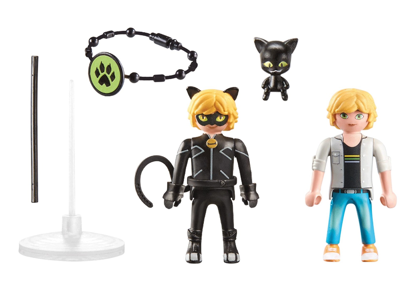 Playmobil PM71337 Miraculous Adrien si Cat Noir - poza 2