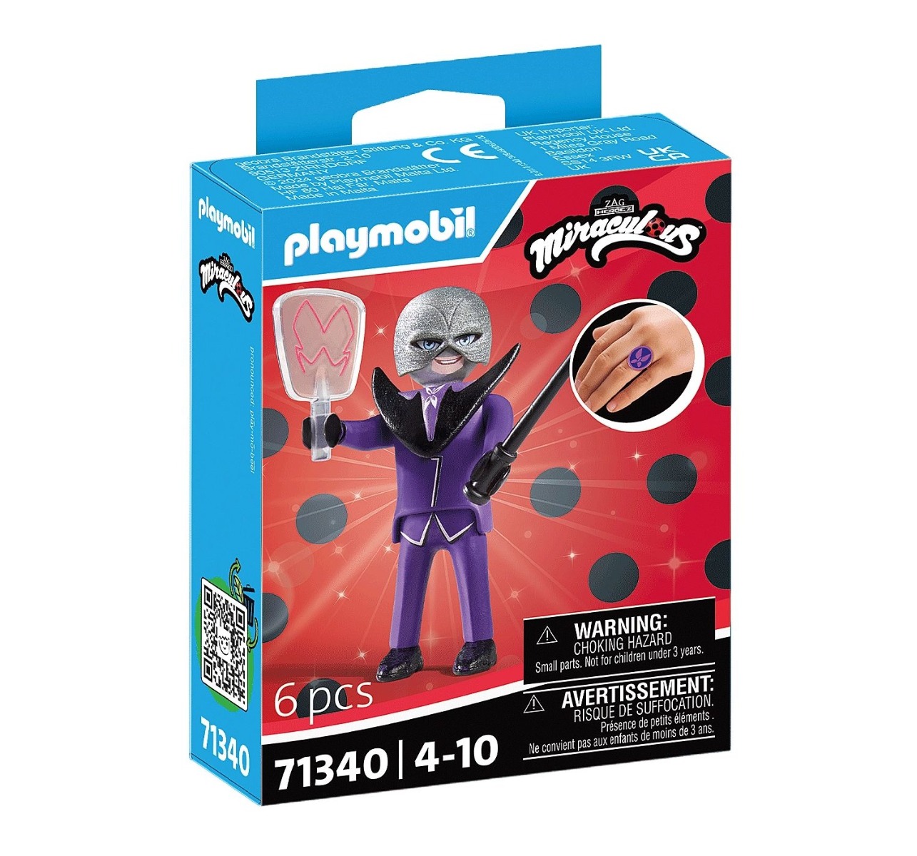 Playmobil PM71340 Miraculous Hawk Moth - poza 1