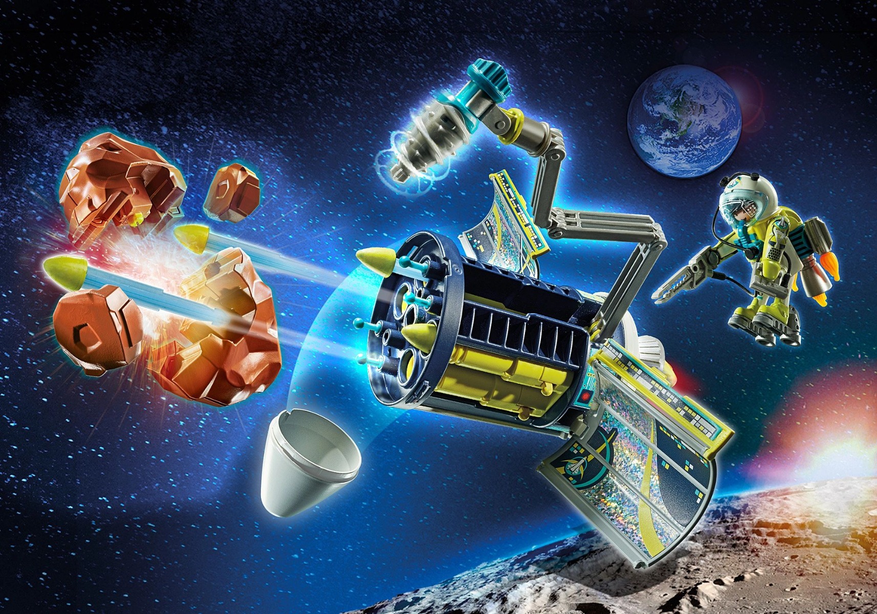 Playmobil PM71369 Distrugator de meteoriti - poza 2