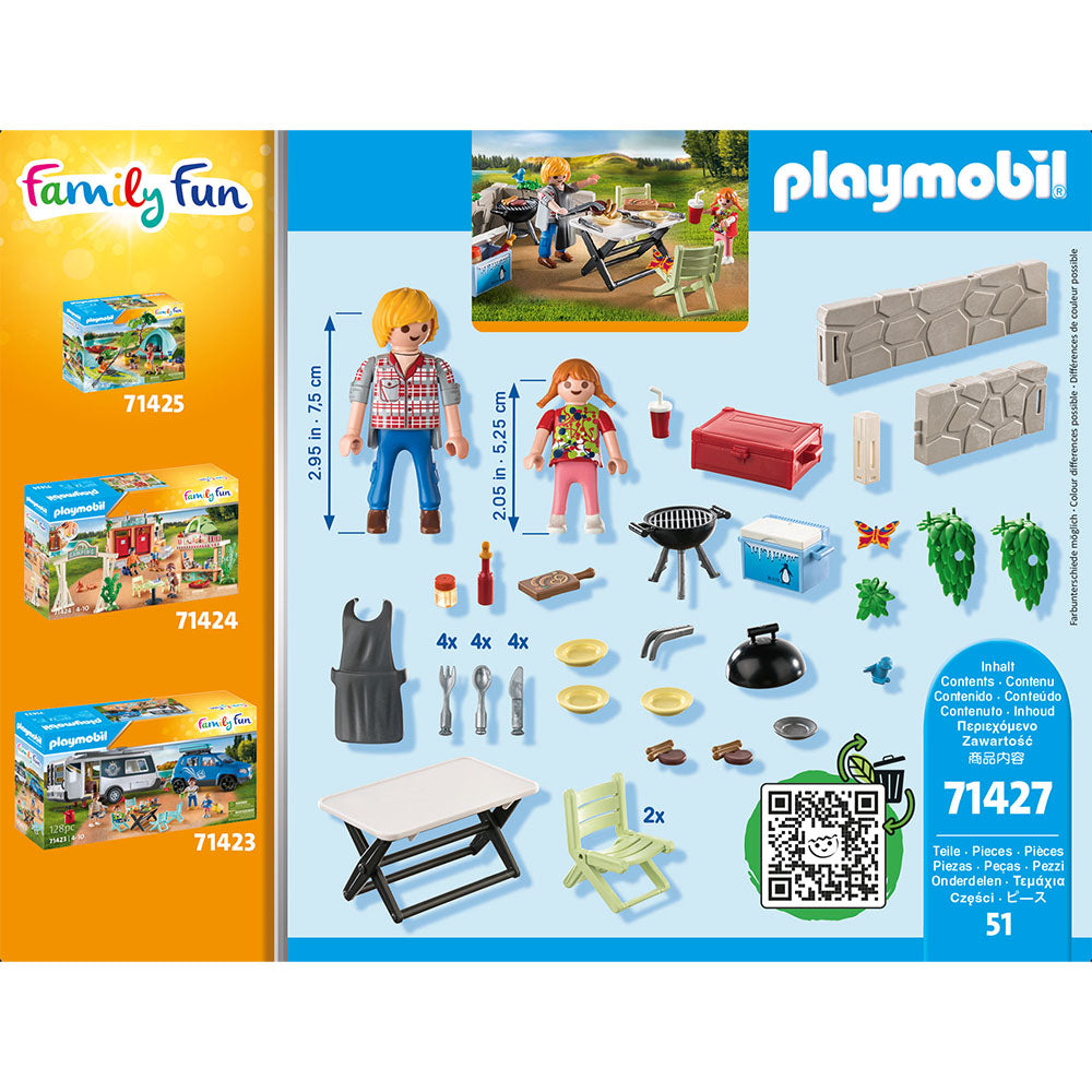 Playmobil PM71427 Gratar in familie - poza 3