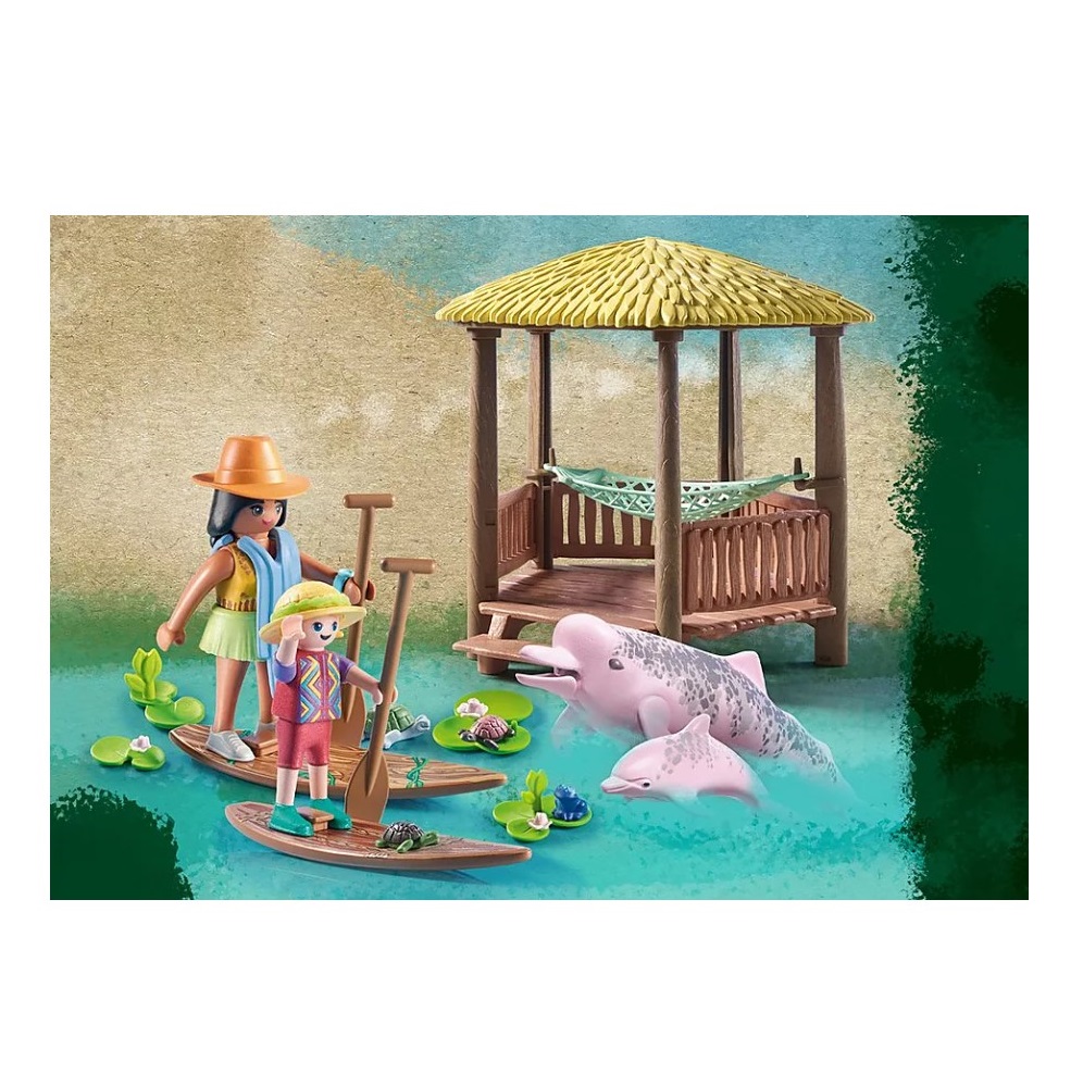 Playmobil PM7143 Tur De Vaslit Cu Delfini - poza 2